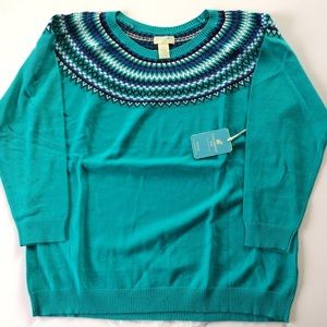 Caribbean Joe sweater 2x